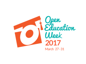 Open Education Week, March 27-31, 2017