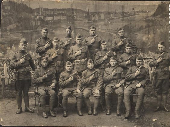 Soldiers Posing with Colt Pistols.jpg