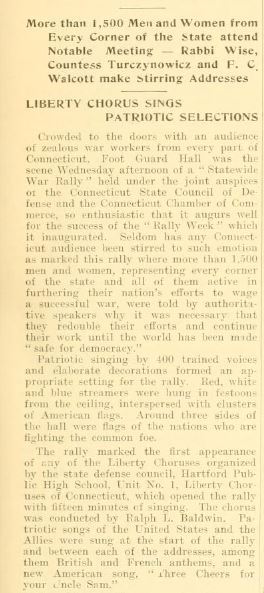 Connecticut Bulletin - First Liberty Chorus Rally (10-19-1917).JPG