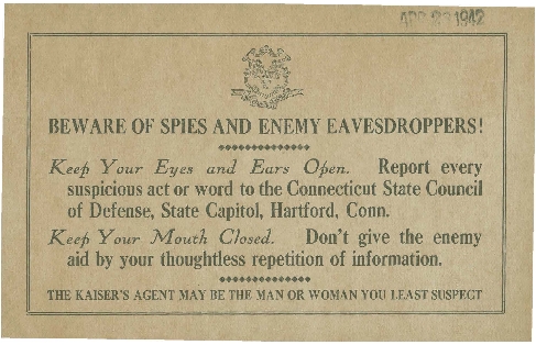 CCSU - Beware of Spies.pdf