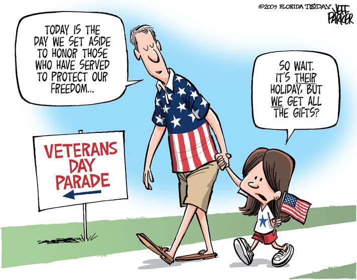 Veterans Day Cartoon · Digital History 511: Theory & Practice