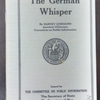 A public advisory: The German Whisper