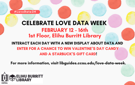 Come to the Library for Love Data Week activities, February 12-16