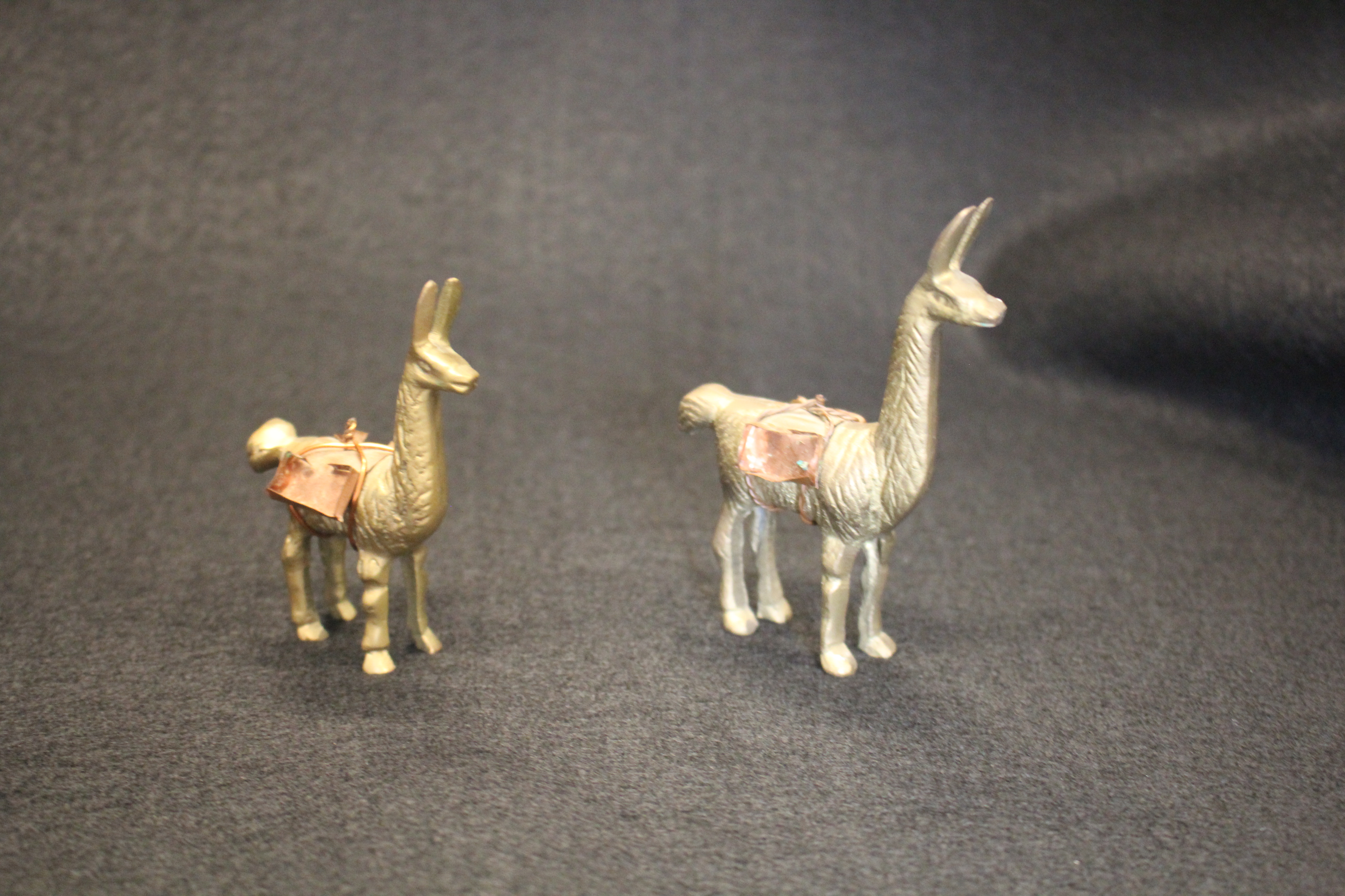Peruvian Copper Llama Figurines · Latino History Harvest