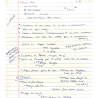Notes for Carlos Ruiz Interview