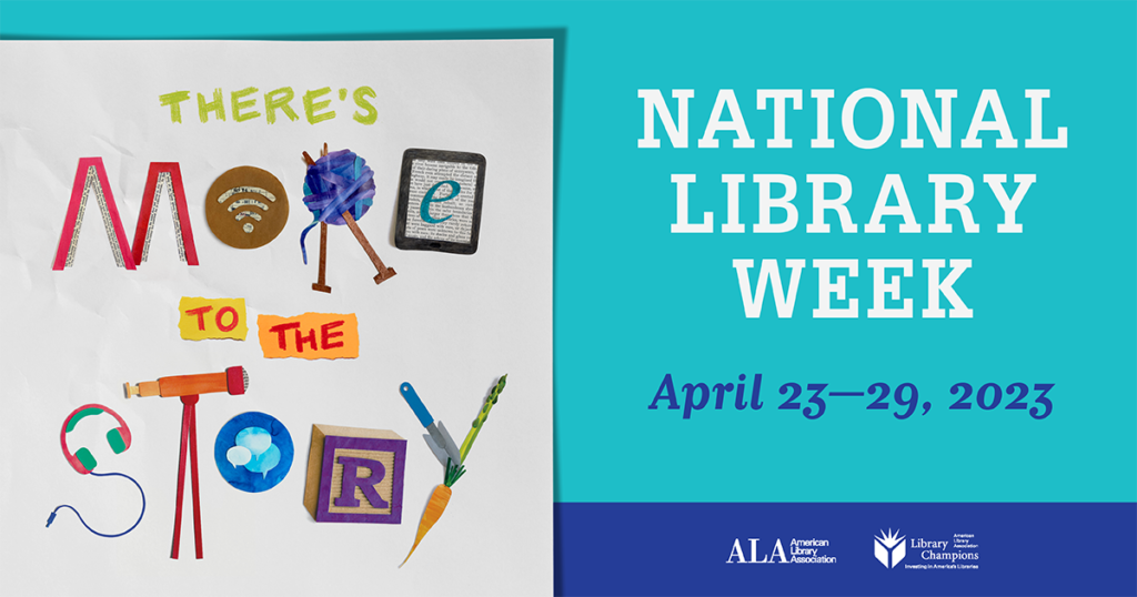 National Library Week: April 23-29, 2029
American Library Association
Library of Congress